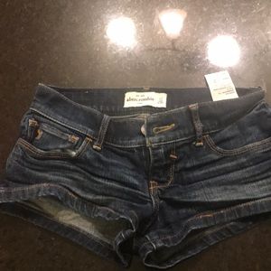 Girls Abercrombie Jean Shorts